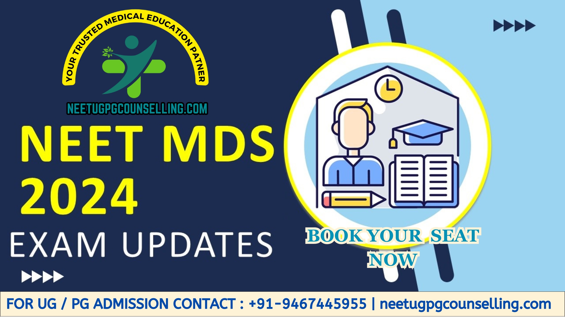 NEET MDS 2024 - Registration, How to Apply, Eligibility Criteria, Important Dates, Examination Fee, Exam Timings